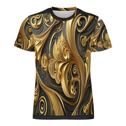 120gsm Short Sleeve All Over Print T-Shirt OMDT01 (All-Over Printing)