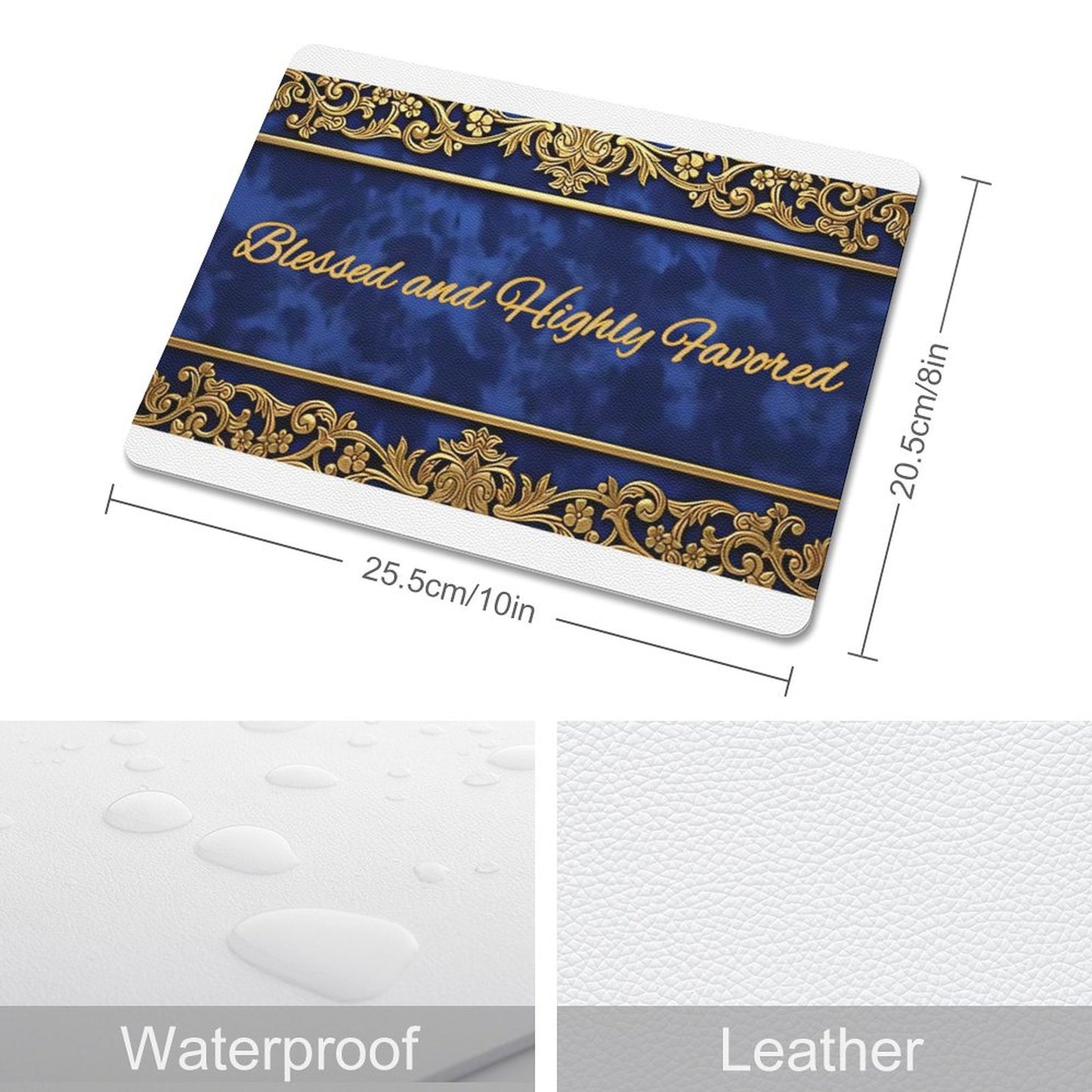 PU Leather Mouse Pad