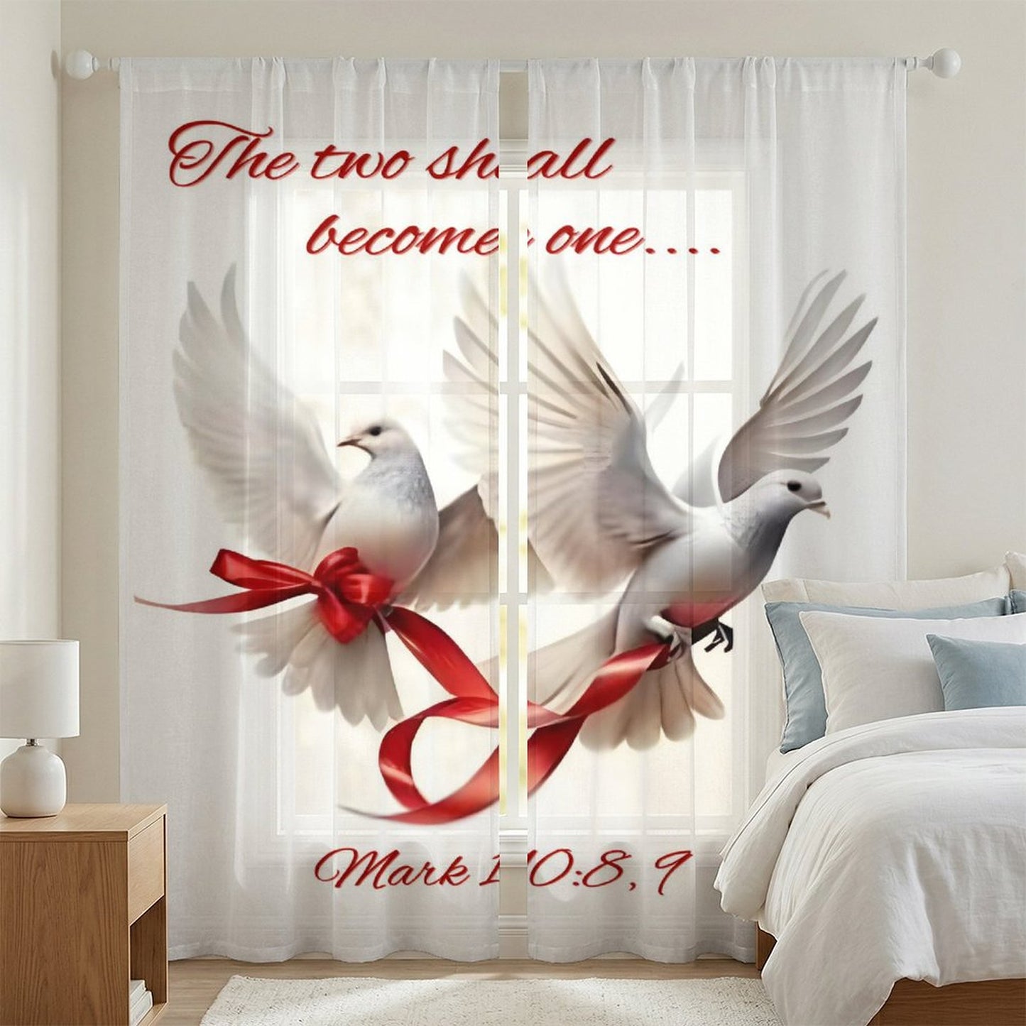 Sheer Curtain(All-Over Printing)