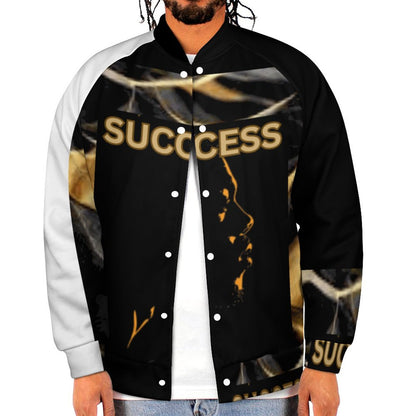 Men's Baseball Jacket (All-Over Printing)