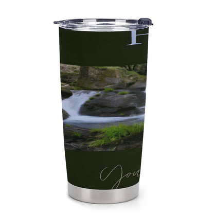 Car Travel Coffee Mug with Lid (All-Over Printing)
