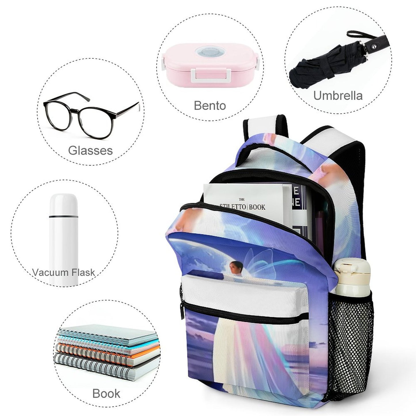 Children's School Backpack A012 (8 Sites)