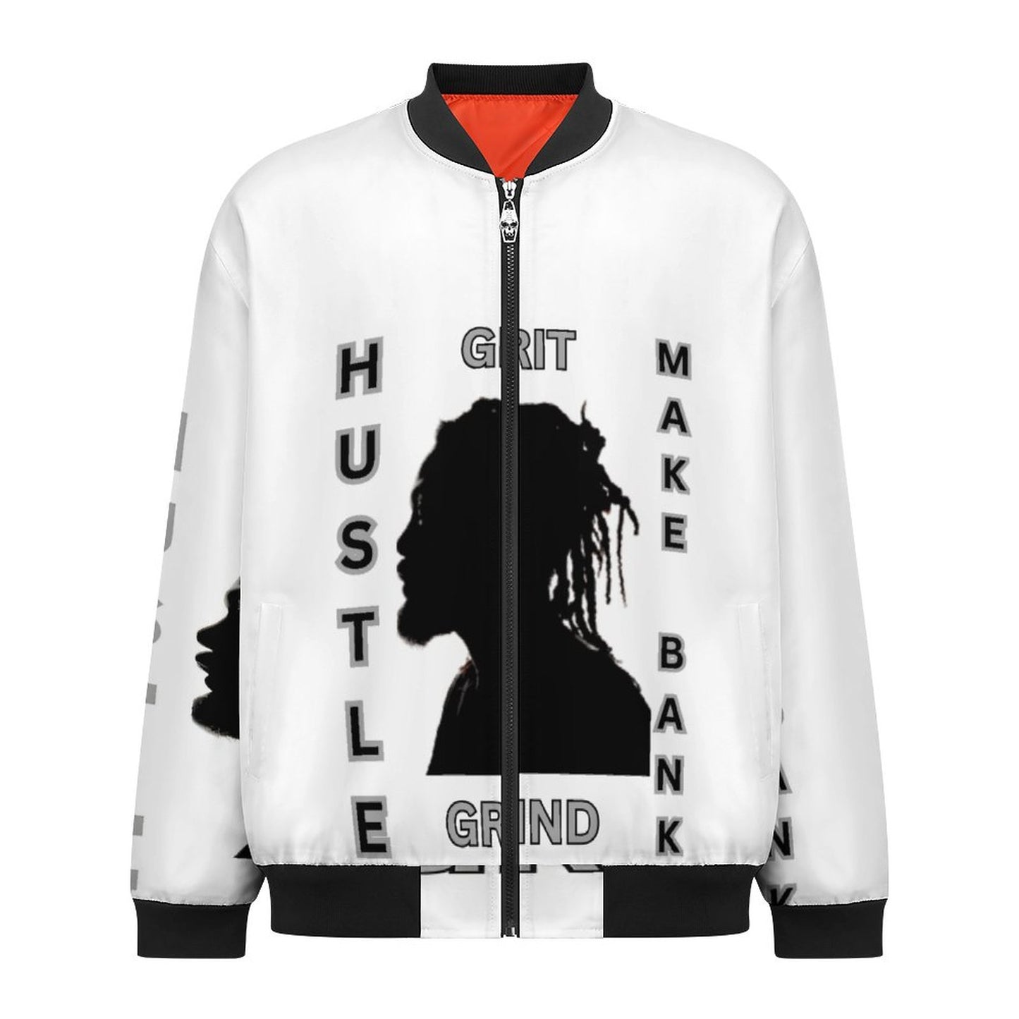 180gsm Zipper Bomber Jacket BMJ (All-Over Printing)