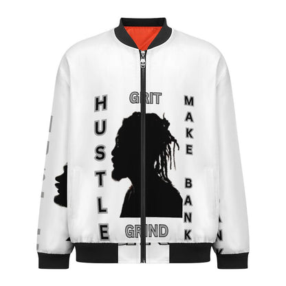 180gsm Zipper Bomber Jacket BMJ (All-Over Printing)
