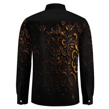 Men's Long Sleeve Shirt with Pocket LS (All-Over Printing)