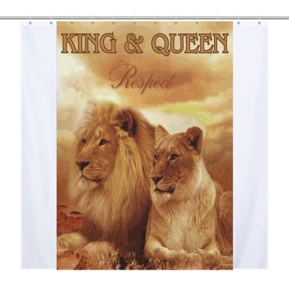 Flower Shower Curtain-66x72Inch (168x183cm)