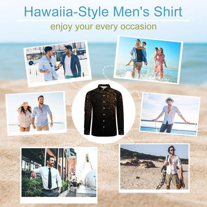 Men's Long Sleeve Shirt with Pocket LS (All-Over Printing)