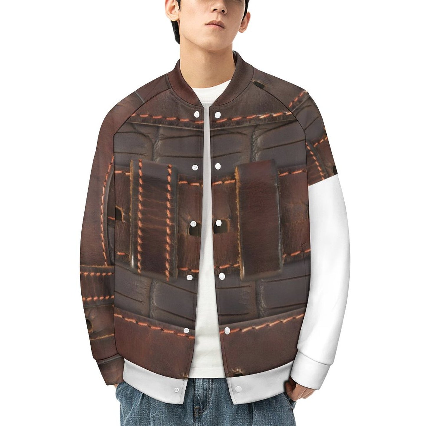 Men's Baseball Jacket (All-Over Printing)