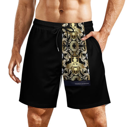 Men's Hawaiian shorts with 4 Pockets