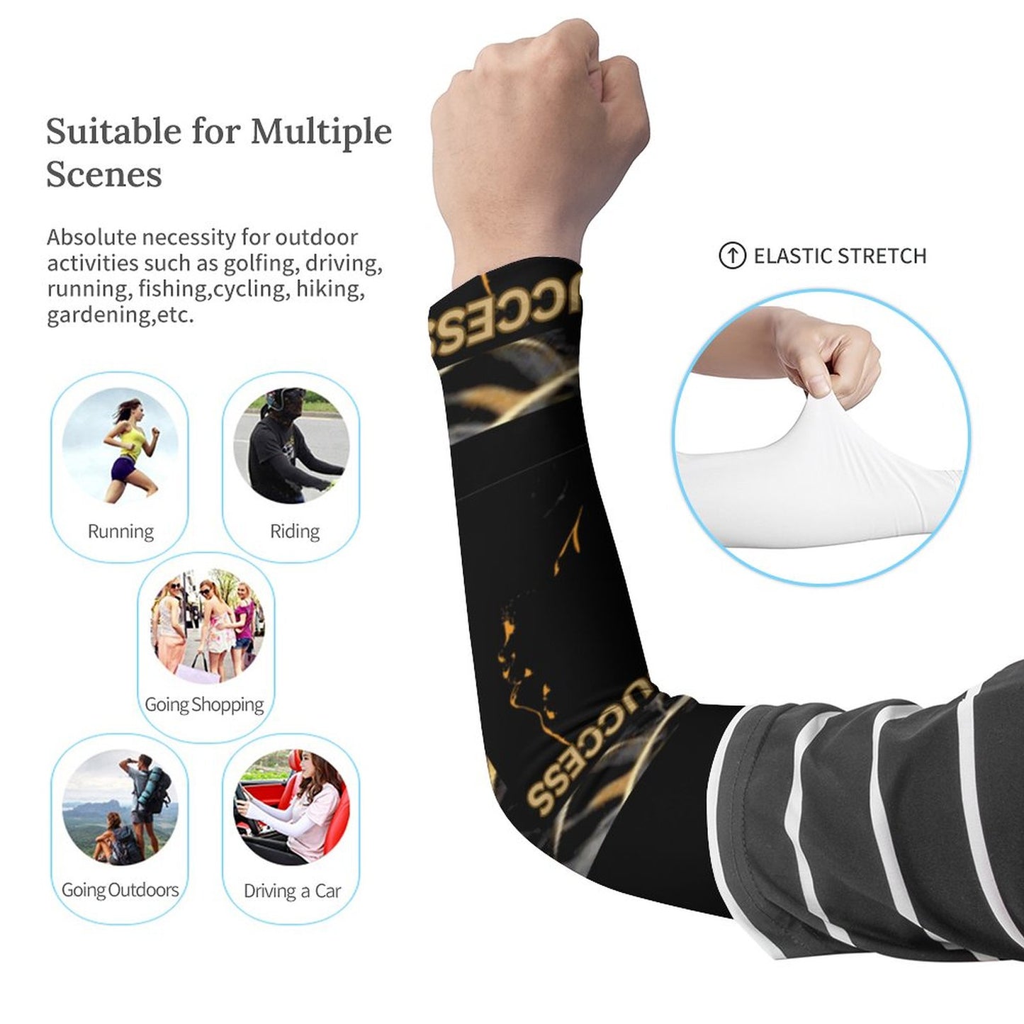 Cooling UV-Proof Arm Sleeves (A Pair)