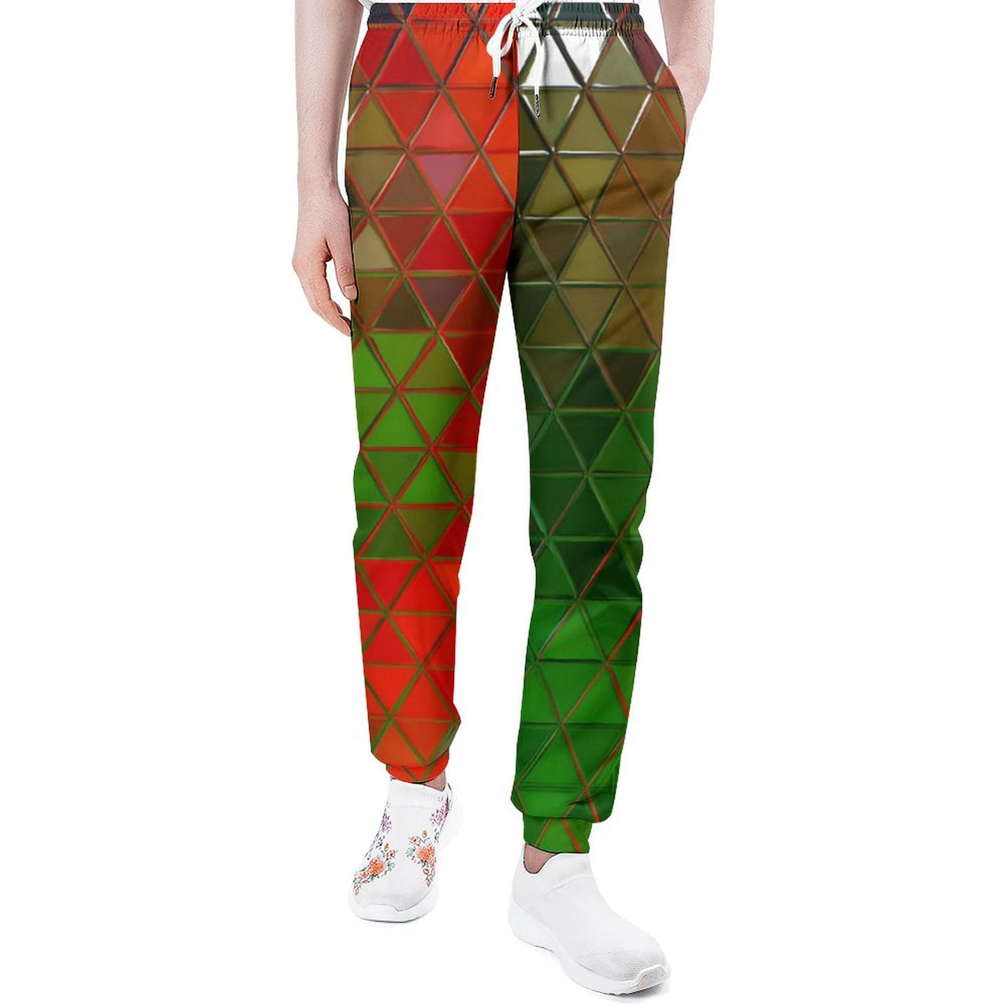 GLASS PRISM Sweatpants-SMALL-5XL