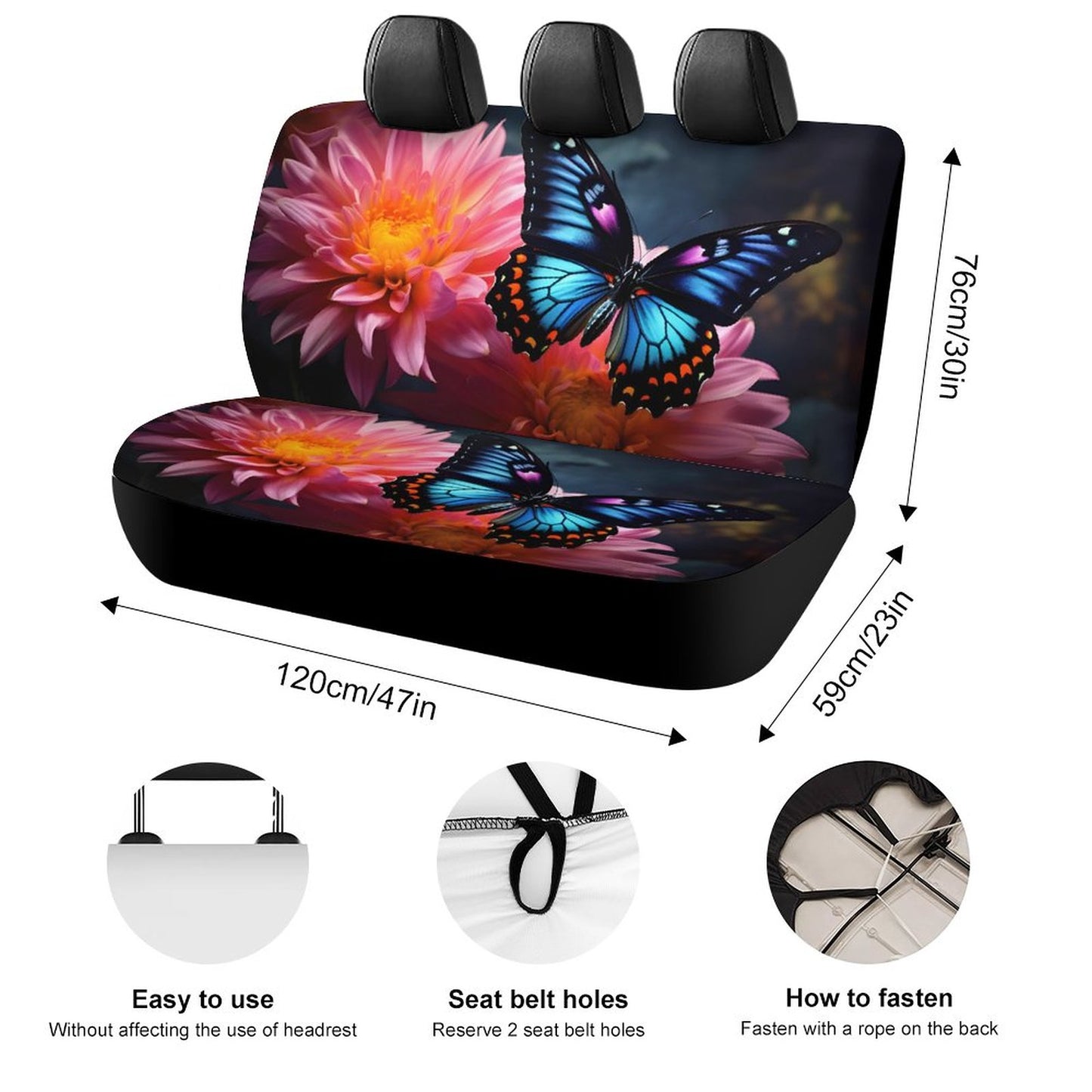 Back Seat Cover for Cars