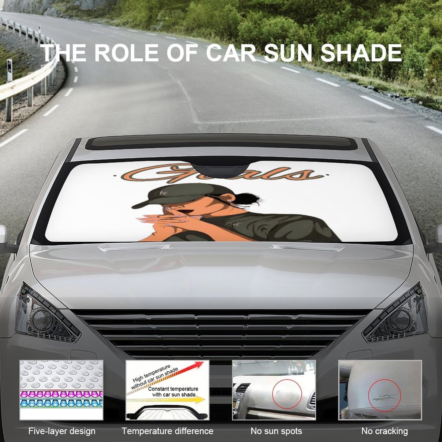Car Cool with Sun Shades