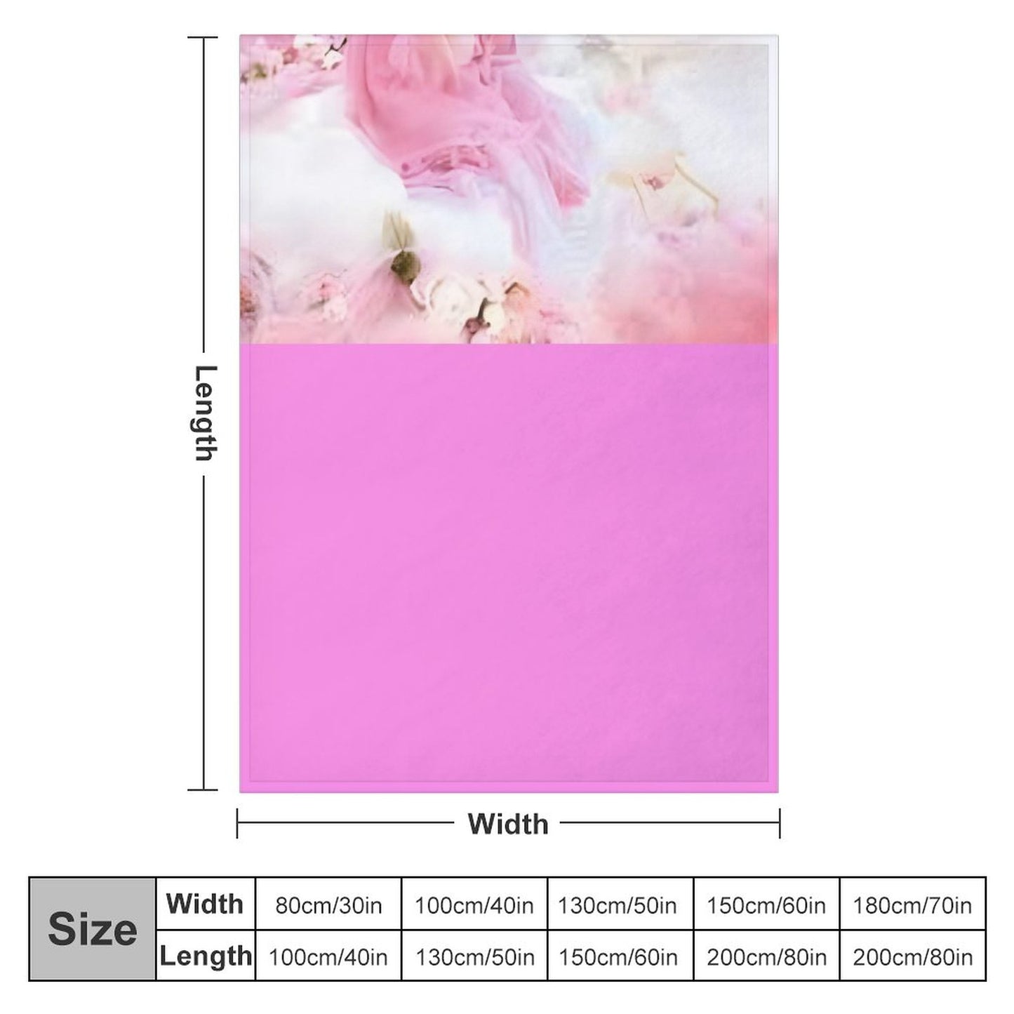 280gsm Flannel Blanket-30"x40" (Dual-sided Printing)