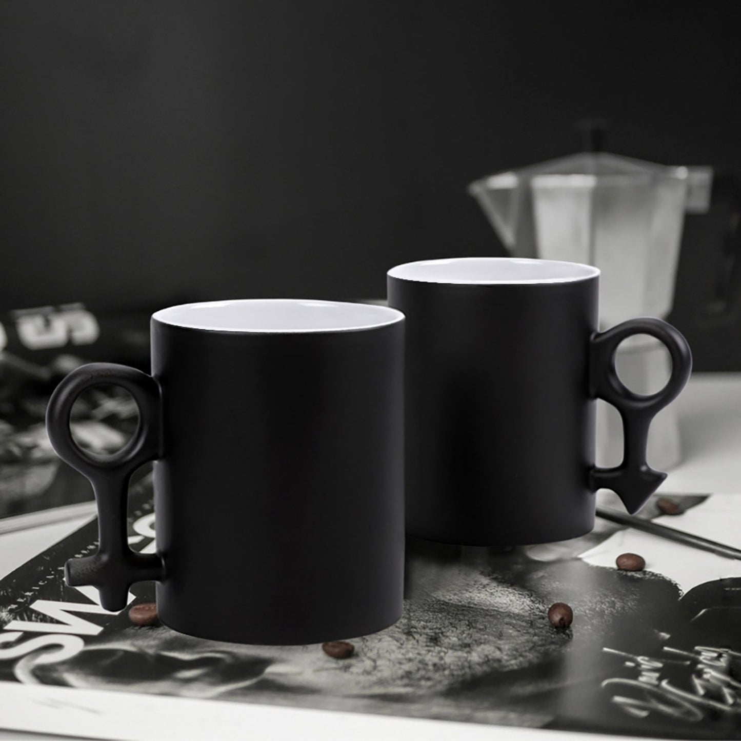 Couple Symbol Color-Changing Mug(One-sided Printing)