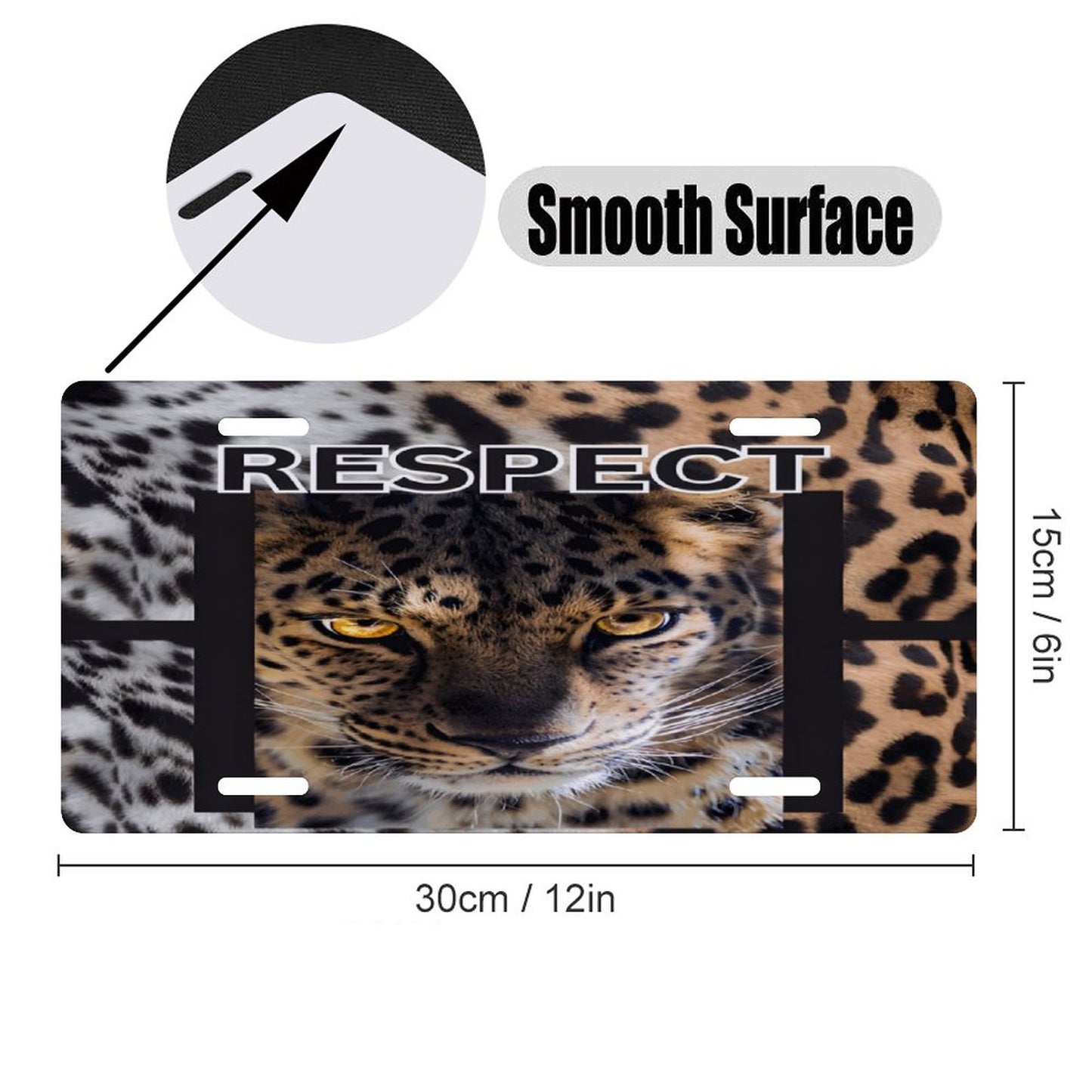 Car License Plate-11.8”x5.9”