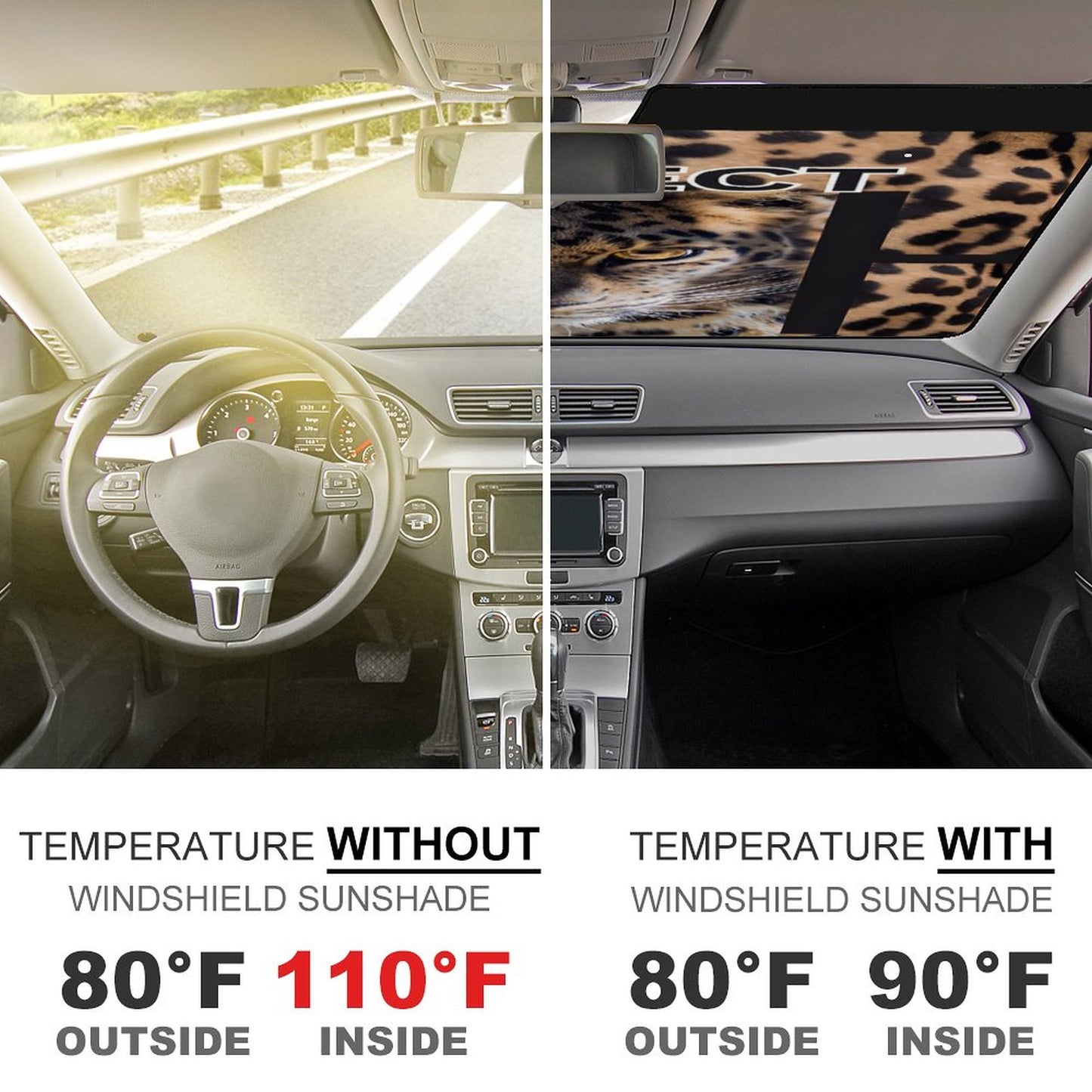 Car Cool with Sun Shades