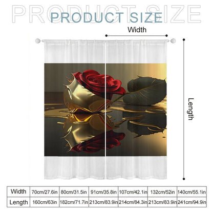 Sheer Curtain(All-Over Printing)