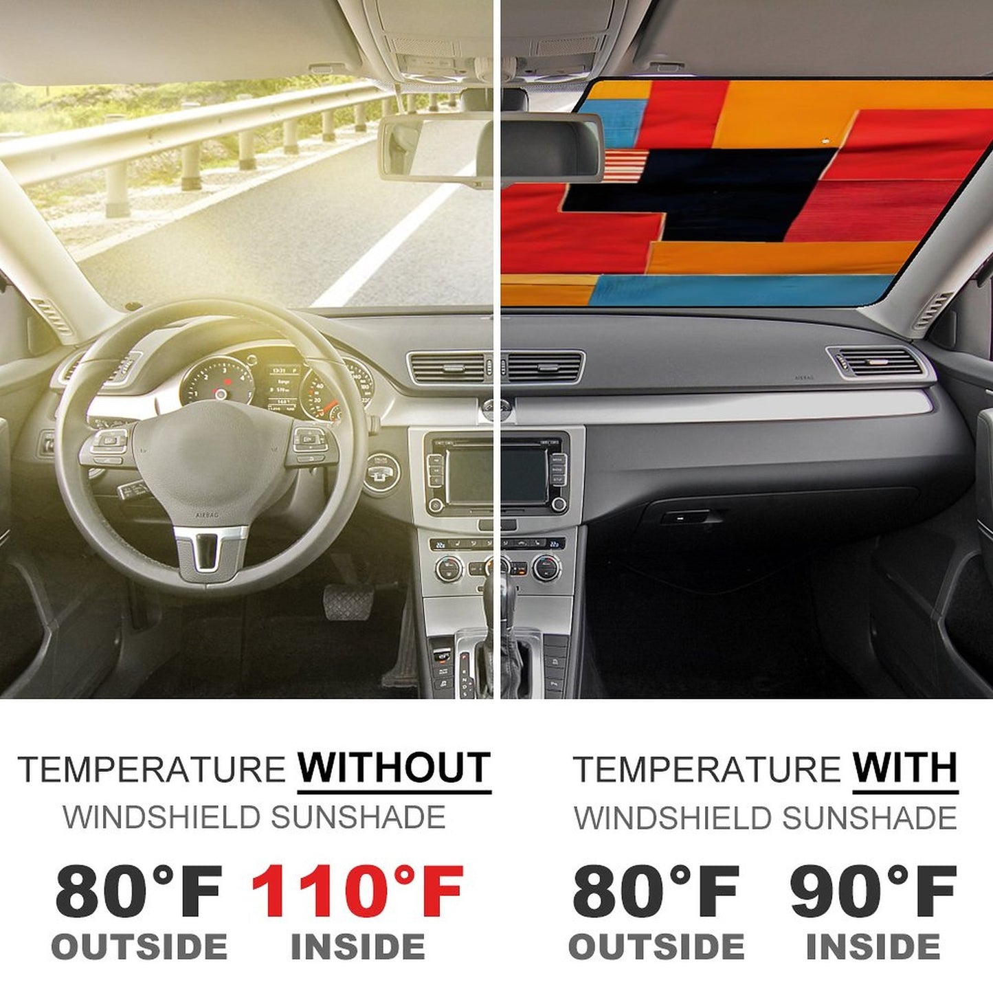 Car Cool with Sun Shades