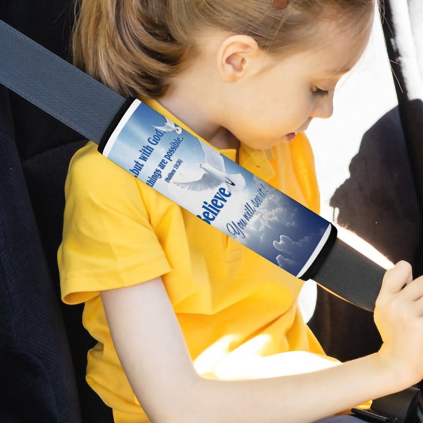 Car Seat Belt Shoulder Pad-BELIEVE