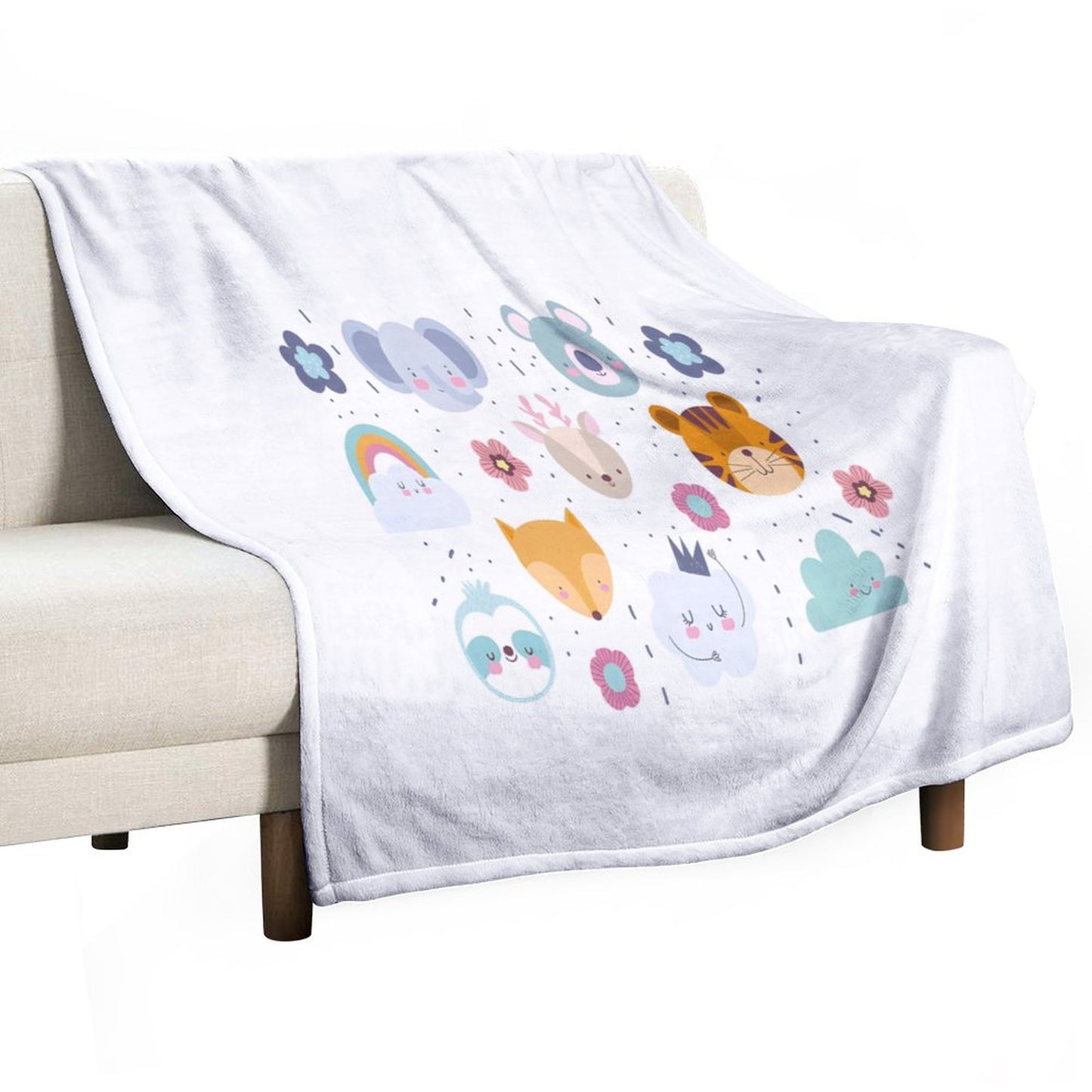 280gsm Flannel Blanket-50"x60" (Dual-sided Printing)