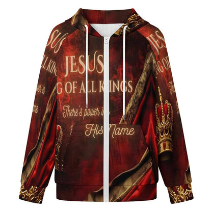 220gsm Hoodie Zipper Sweater(All-Over Printing)