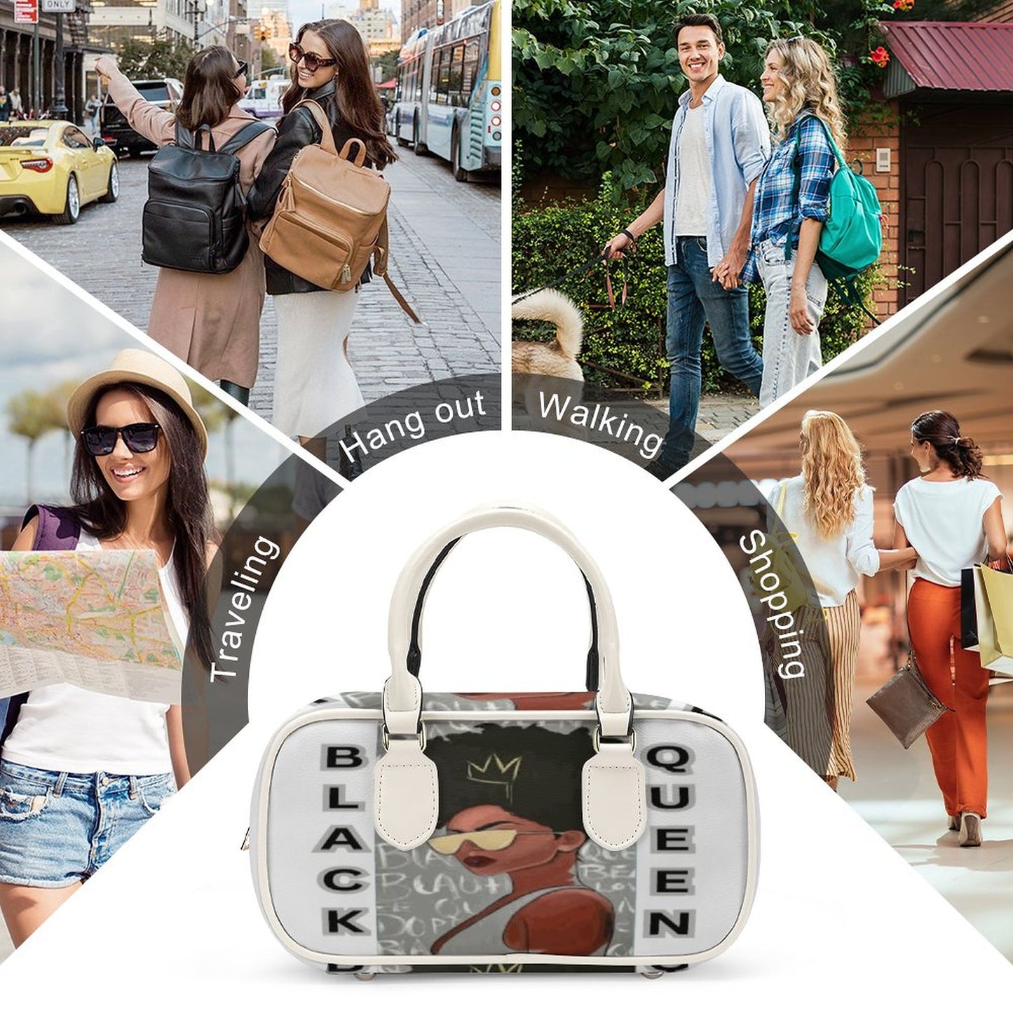 Women's Handbag(One-sided Printing)