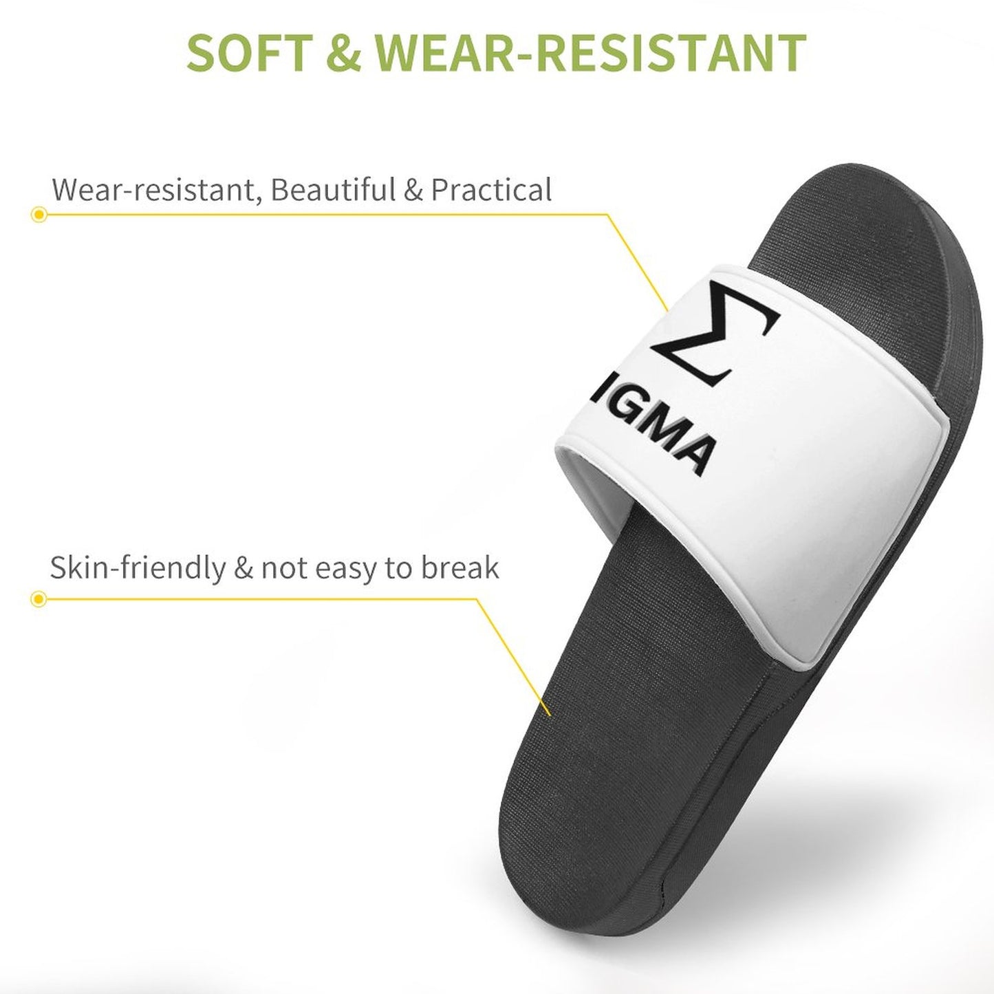 Personalized Casual UnisexPVC Slippers