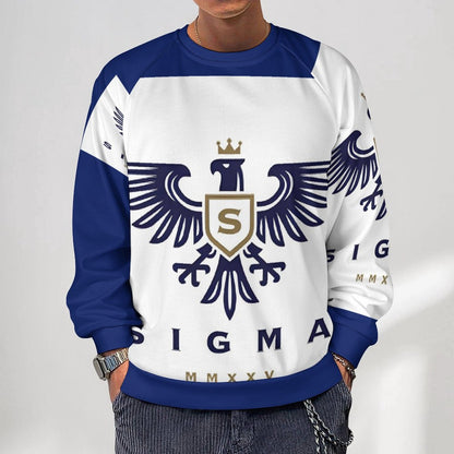 280gsm Men's Crewneck Sweatshirt Raglan A27H (All-Over Printing)