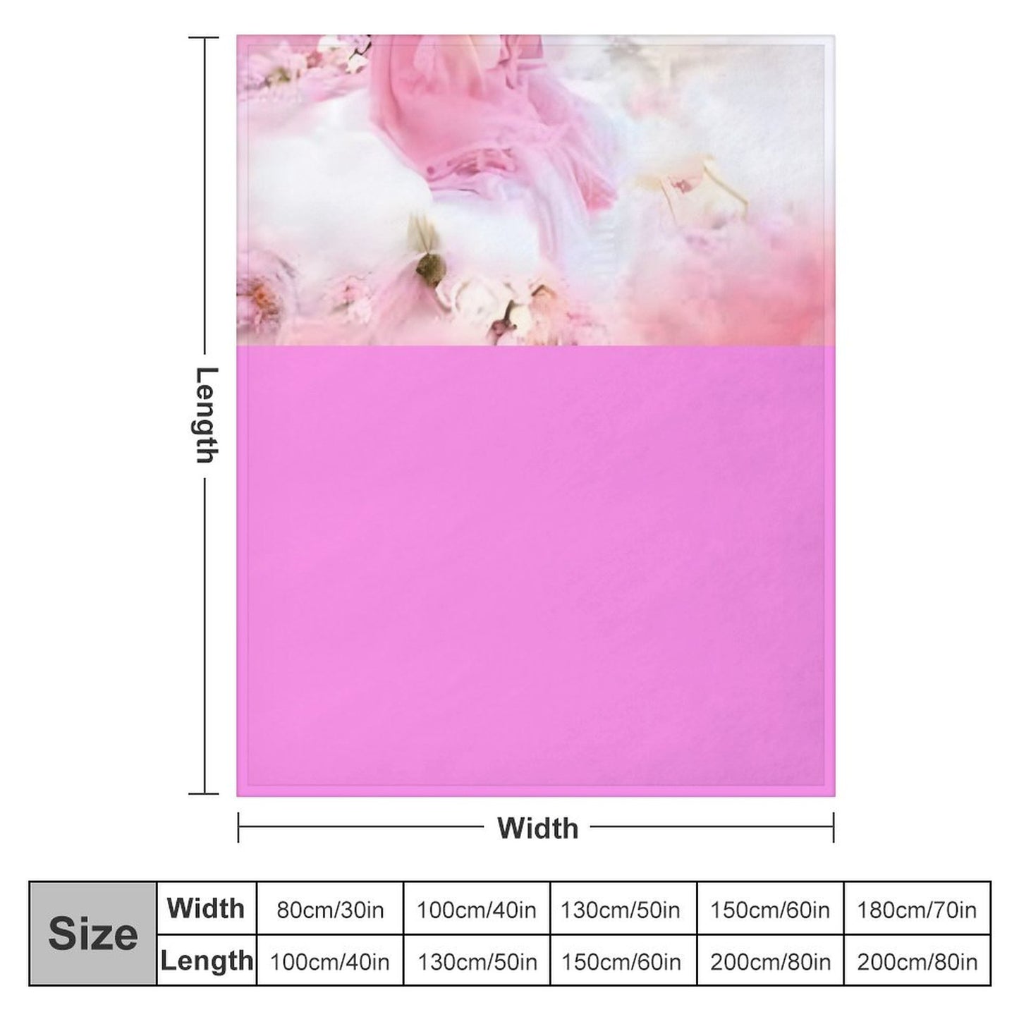 280gsm Flannel Blanket-50"x60" (Dual-sided Printing)