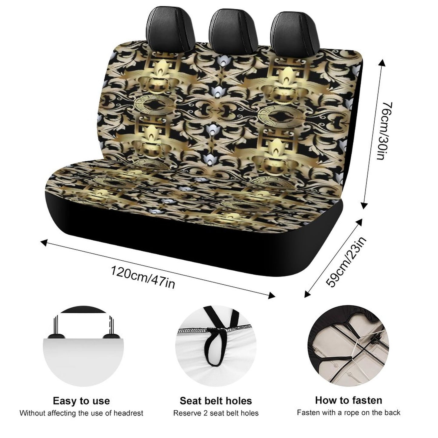 Back Seat Cover for Cars