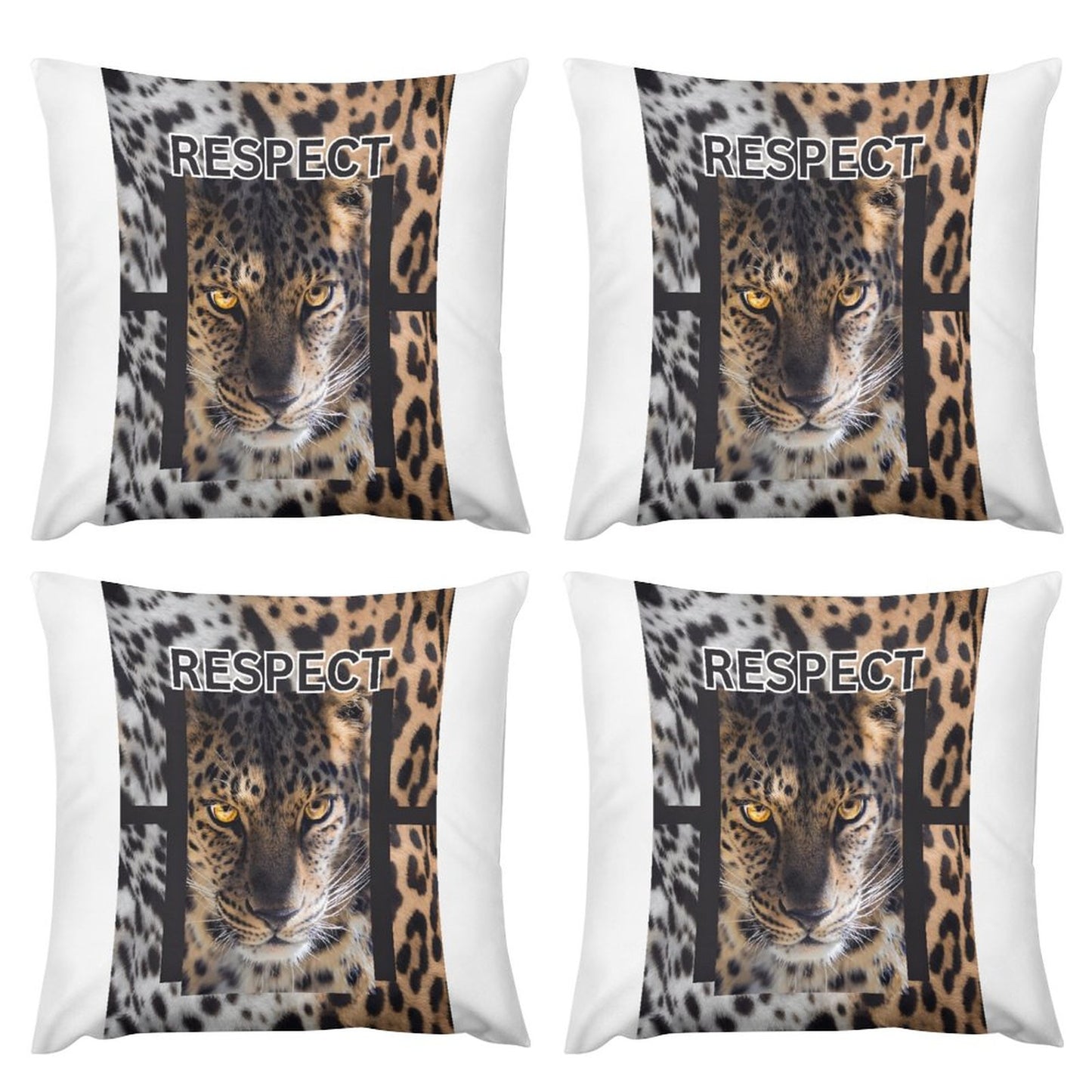 Plush Pillowcase Set of 4