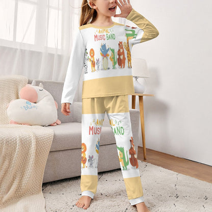 Long Sleeve Girls Nightwear JTZ (All-Over Printing)