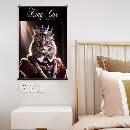 Canvas Hanging Poster with Scrolls-16"x24"/ 40x60cm