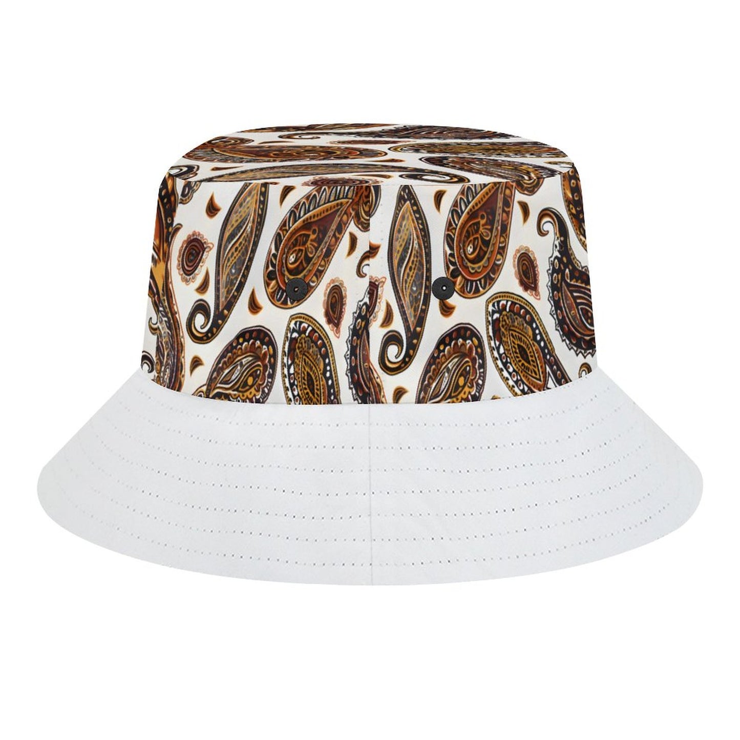 ORANGE PAISLEY Unisex Bucket Hat