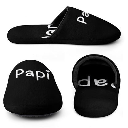 Flannel Men's Cotton Slippers