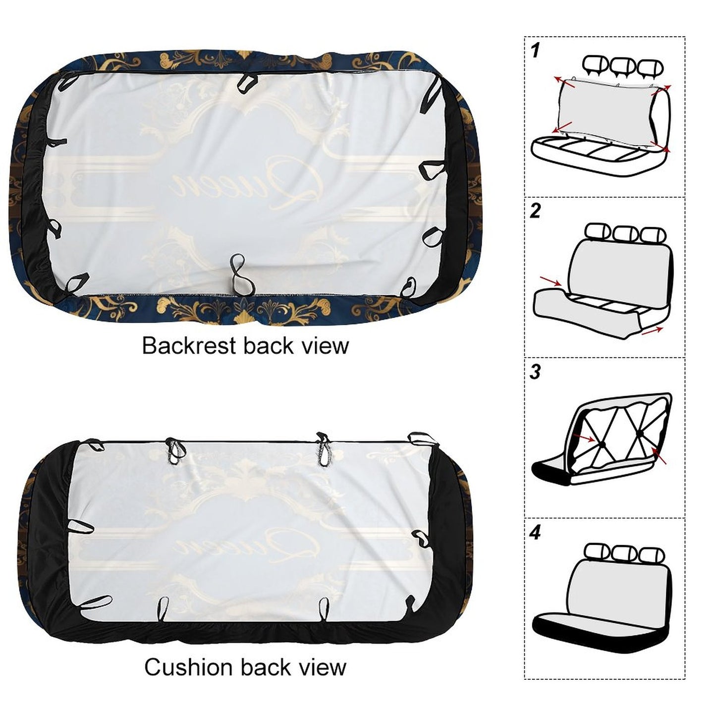 Back Seat Cover for Cars