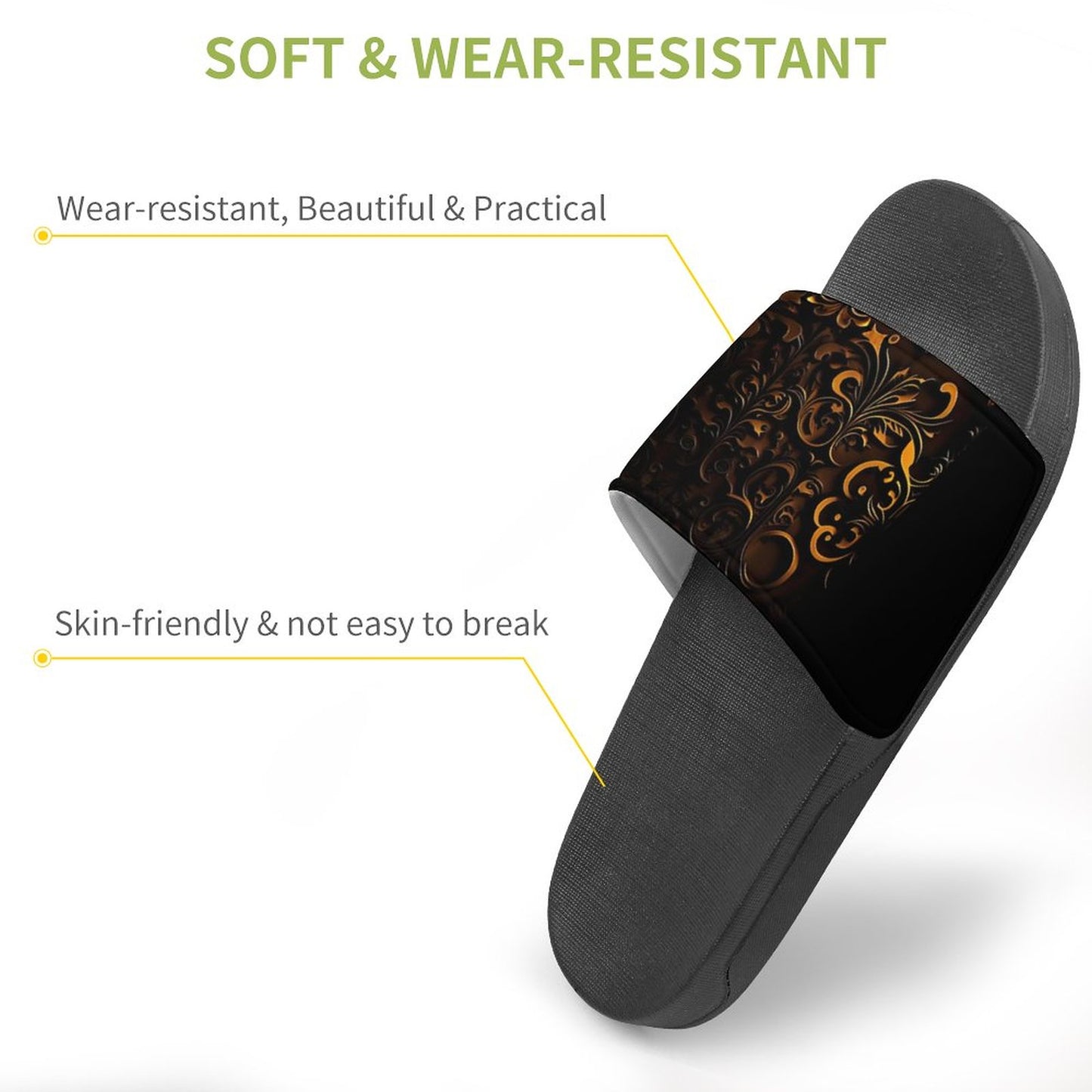 Personalized Casual UnisexPVC Slippers