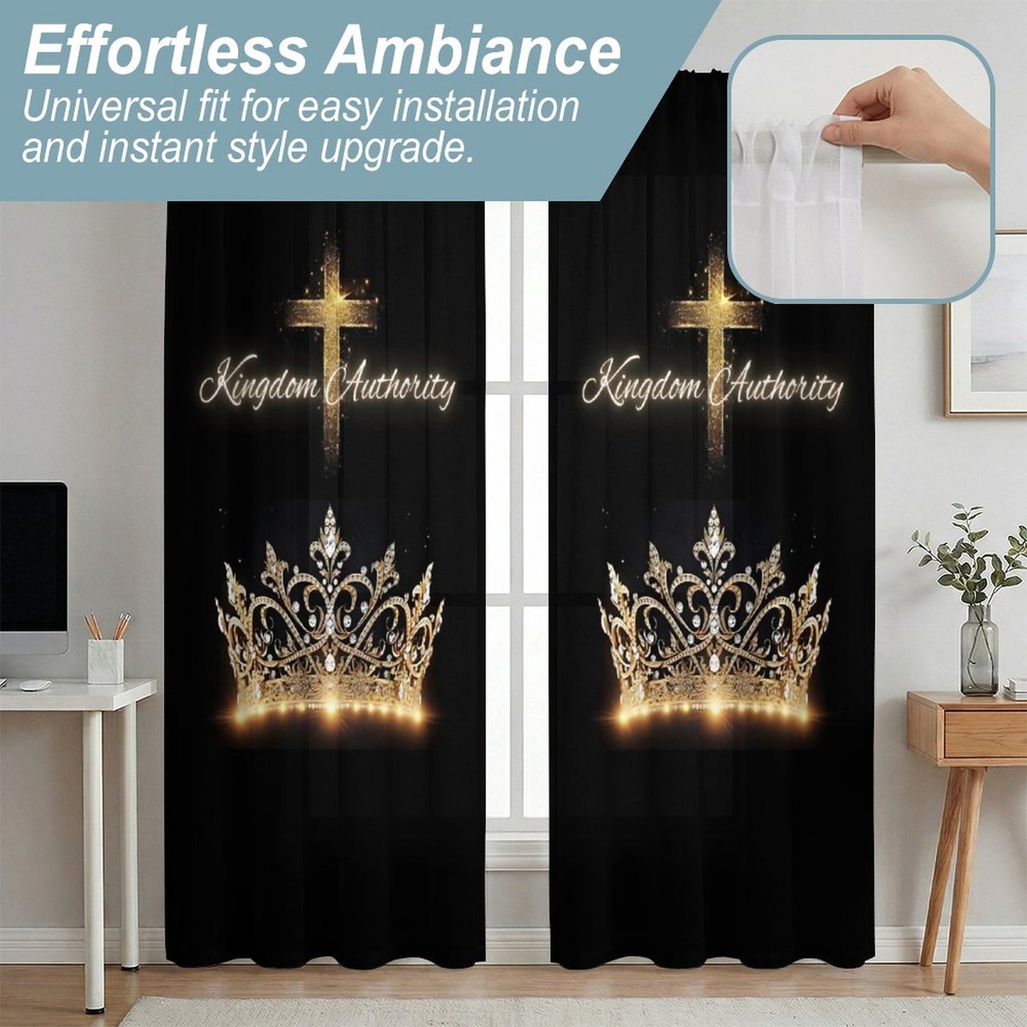 Sheer Curtain(All-Over Printing)