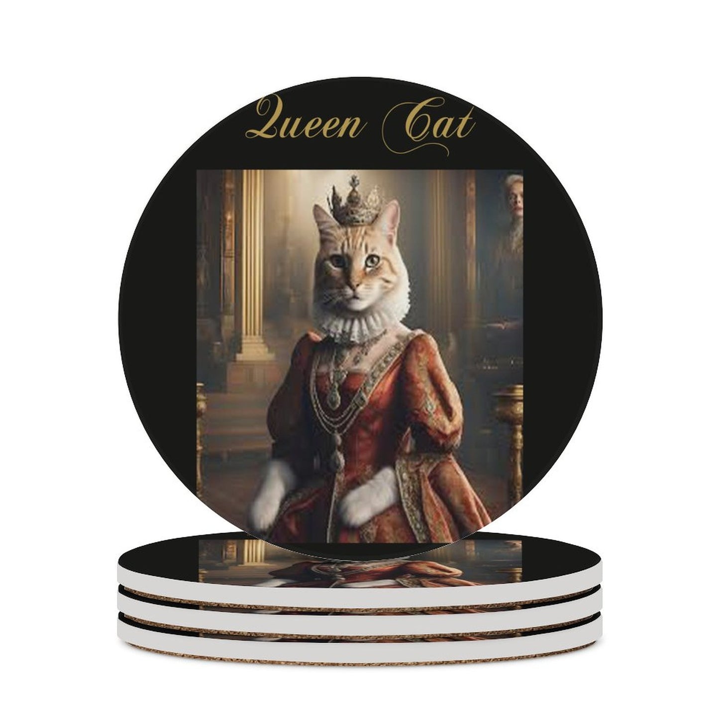 Round Ceramic Coaster