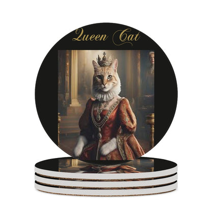 Round Ceramic Coaster