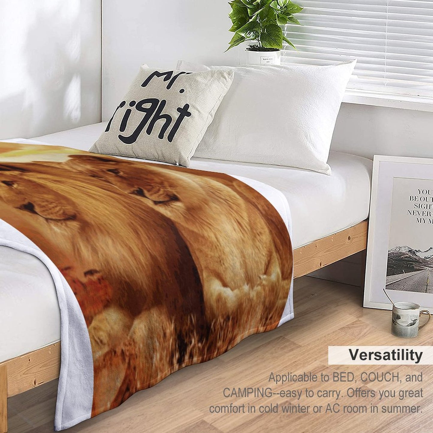 280gsm Flannel Blanket-70"x80" (Dual-sided Printing)