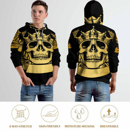 230gsm Printed Hoodie for Men (All-Over Printing)