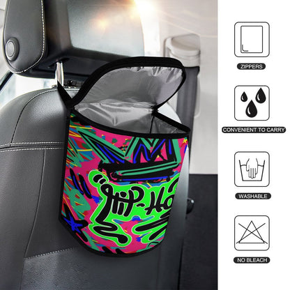 Collapsible Car Trash Bin