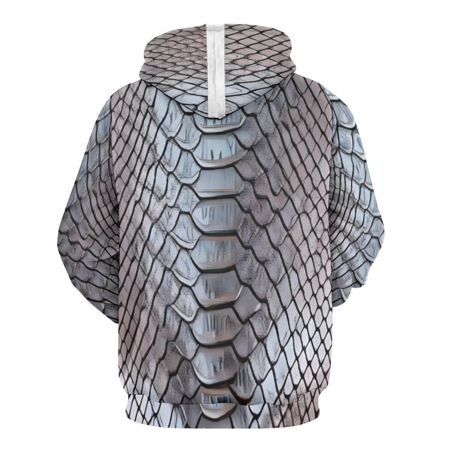 230gsm Men's Cool Hoodie with Double-layer Cap (All-Over Printing)