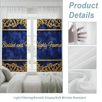 Sheer Curtain(All-Over Printing)