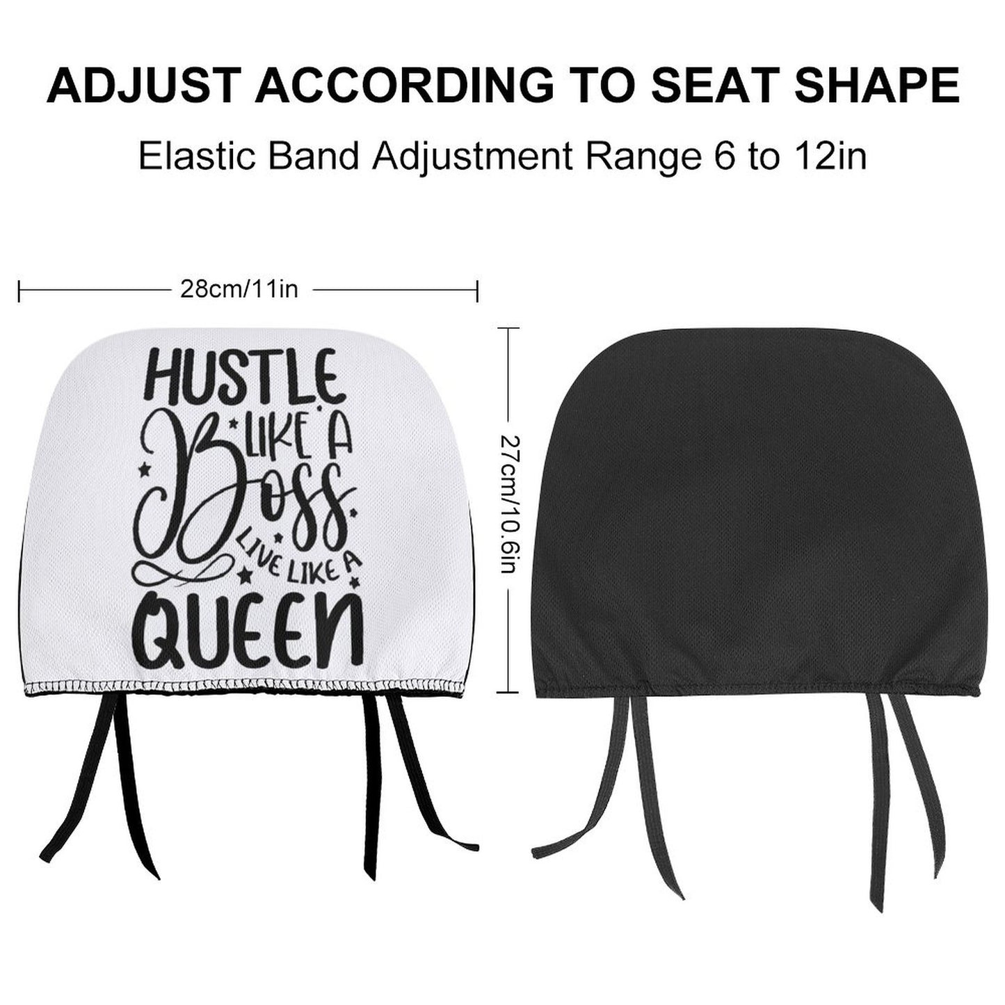 Custom Car Headrest Covers