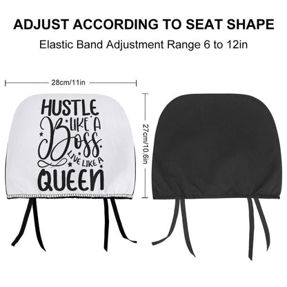Custom Car Headrest Covers