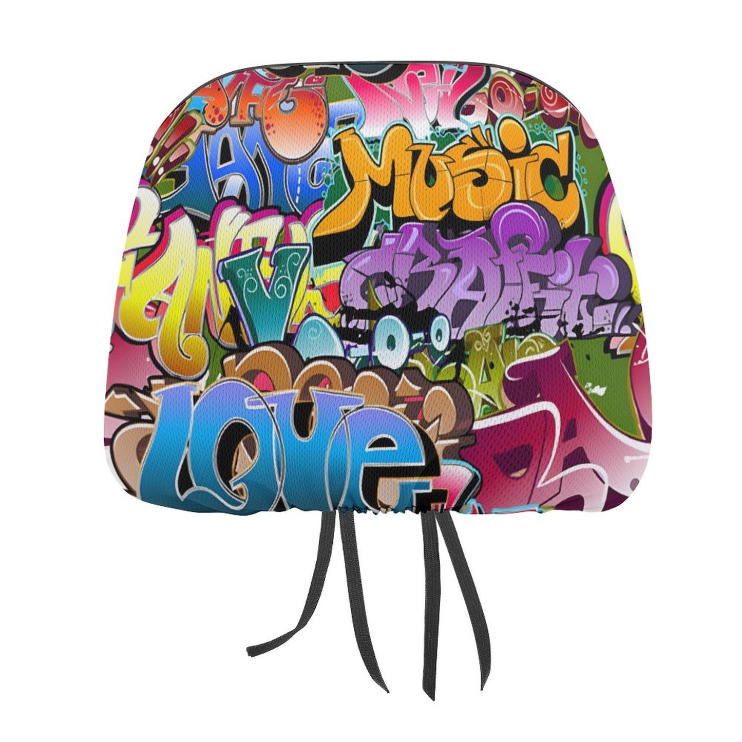 Custom Car Headrest Covers