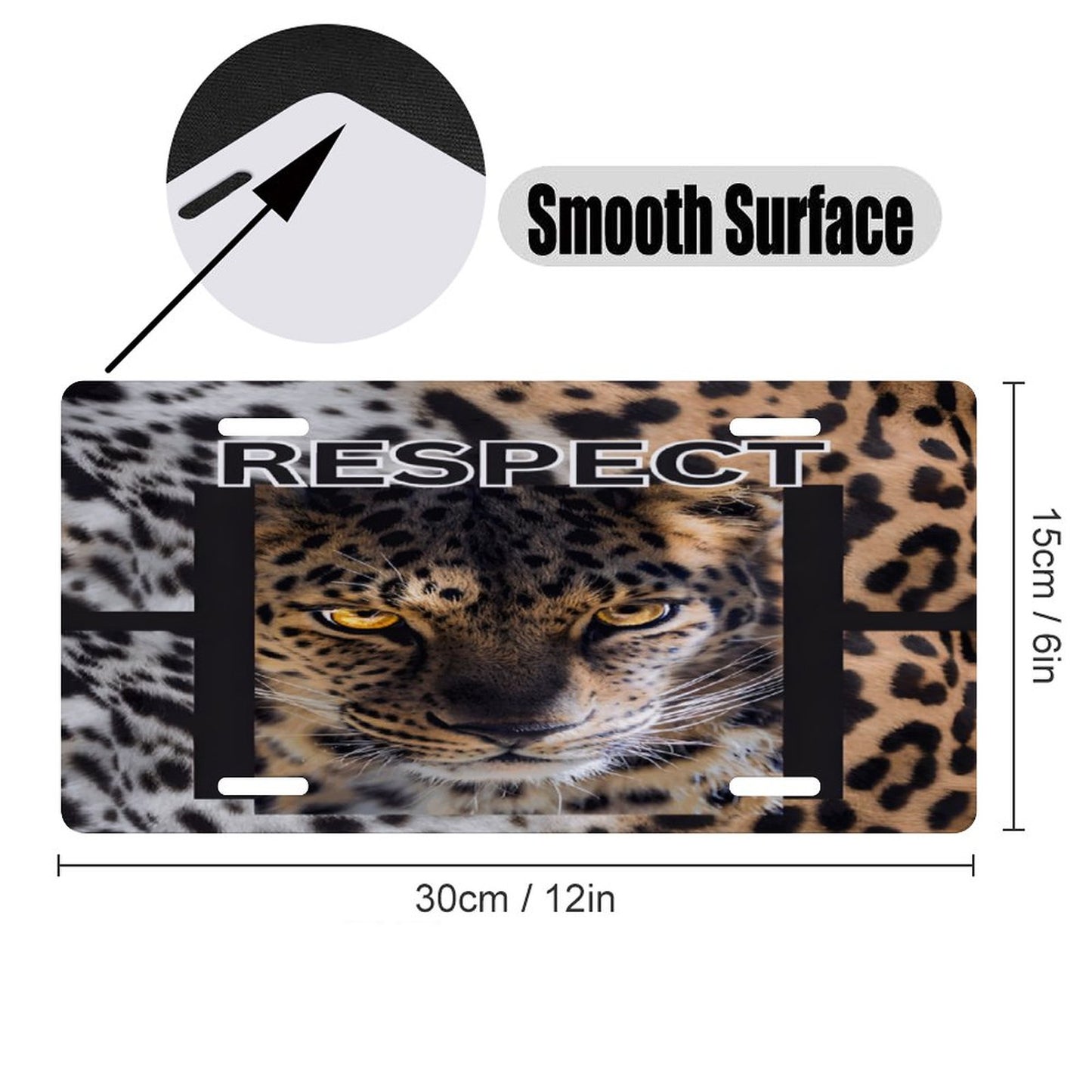 Car License Plate-11.8”x5.9”